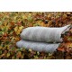 Collectable Natural Grey hand woven Welsh blanket NL40
